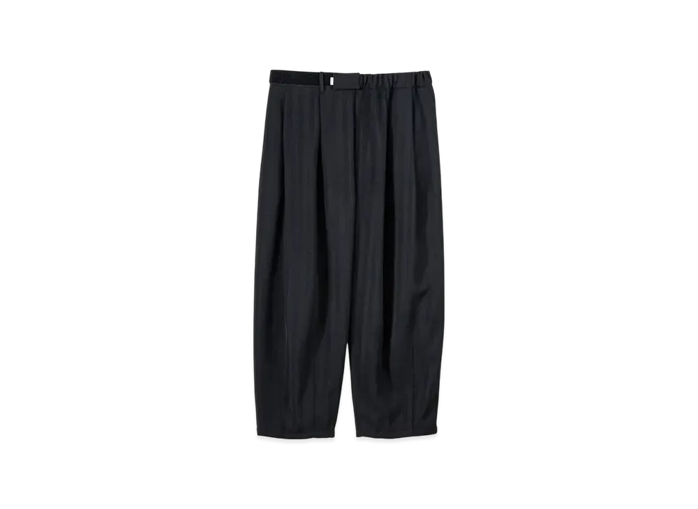 Graphpaper Is-Ness For Gp Vintage Graphpaper Wool Balloon Chef Pants "Black"
