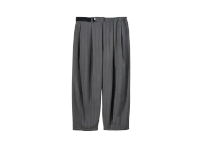 Graphpaper Is-Ness For Gp Vintage Graphpaper Wool Balloon Chef Pants "Grey"
