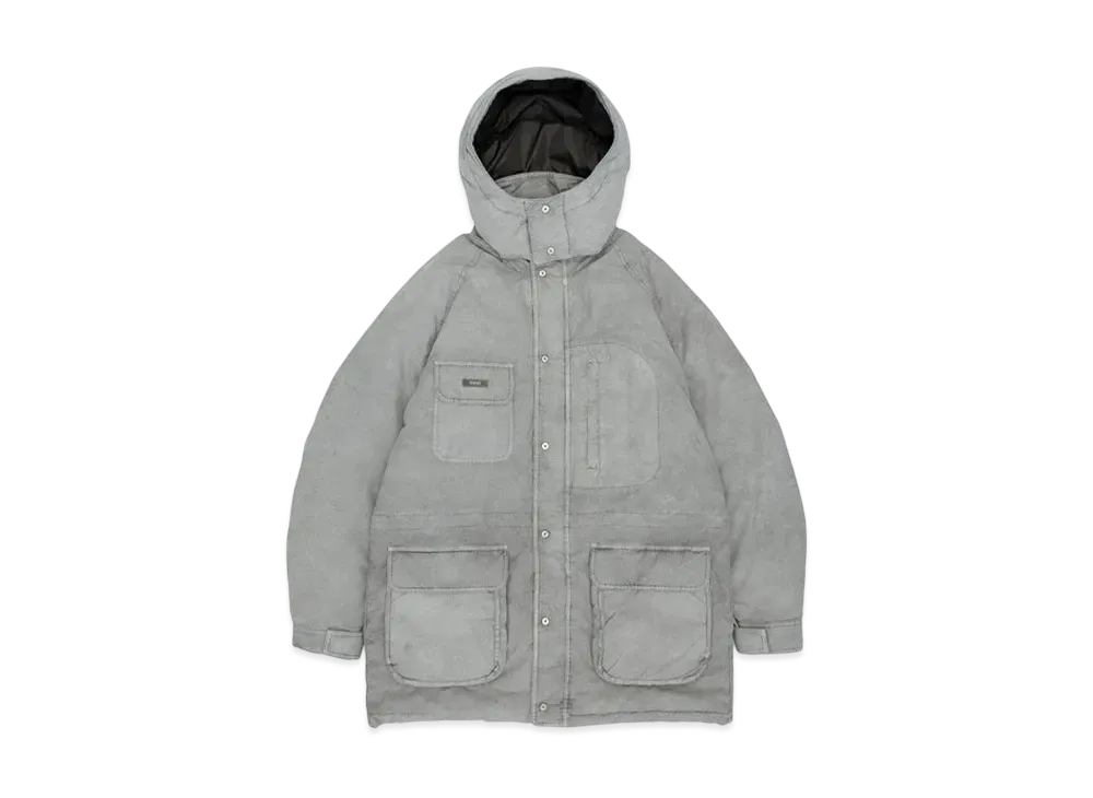 Graphpaper Hand Dyed Mountain Down Coat "Grey"