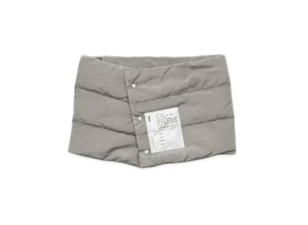 Graphpaper Hand-Dyed Down Snood "Grey"