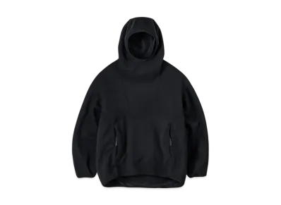 Graphpaper Micro Fleece Hoodie "Black"