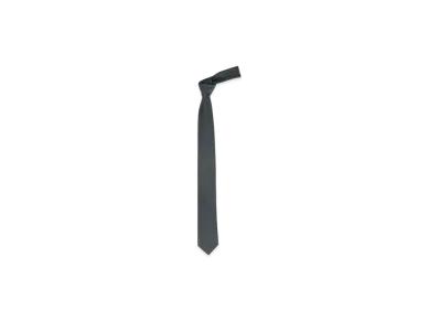 Graphpaper Scale Off Graphpaper Wool Necktie "Navy"