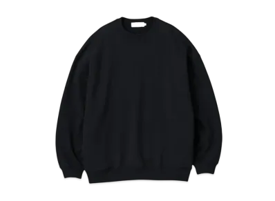 Graphpaper Azuma Terry Crew Neck Sweat "Black"