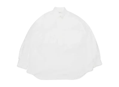 Graphpaper Oxford L/S Oversized B.D Pullover Shirt "White"