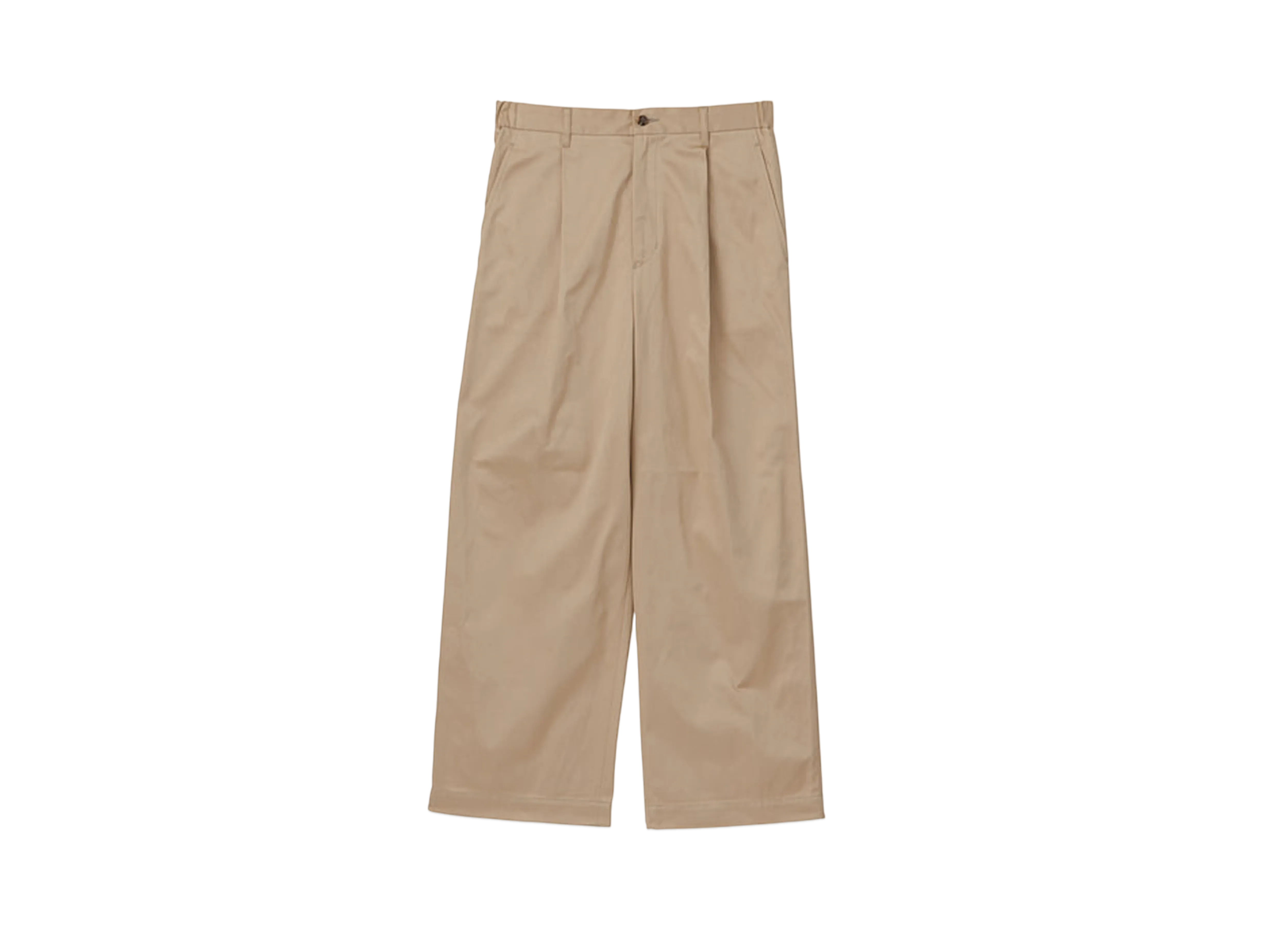 Graphpaper Westpoint Chino Wide Straight Trousers "Beigh"