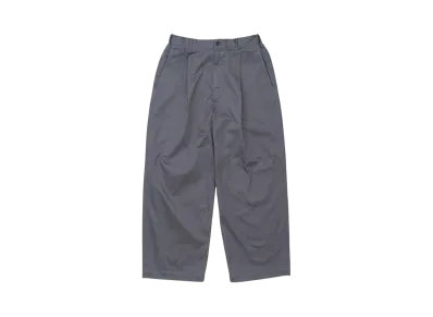 Graphpaper Westpoint Chino Wide Tapered Trousers "Grey"