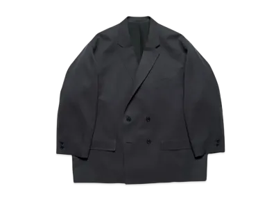 Graphpaper Scale Off Wool Double Jacket "C.Grey"