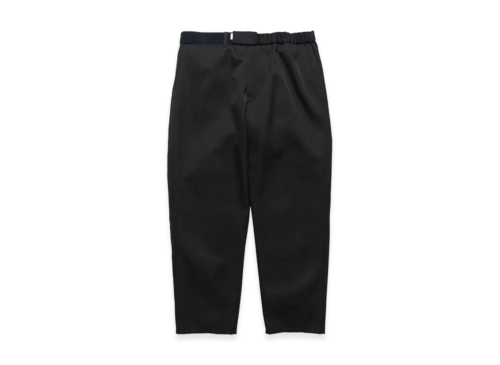 Graphpaper Scale Off Wool Wide Tapered Chef Pants "Black"