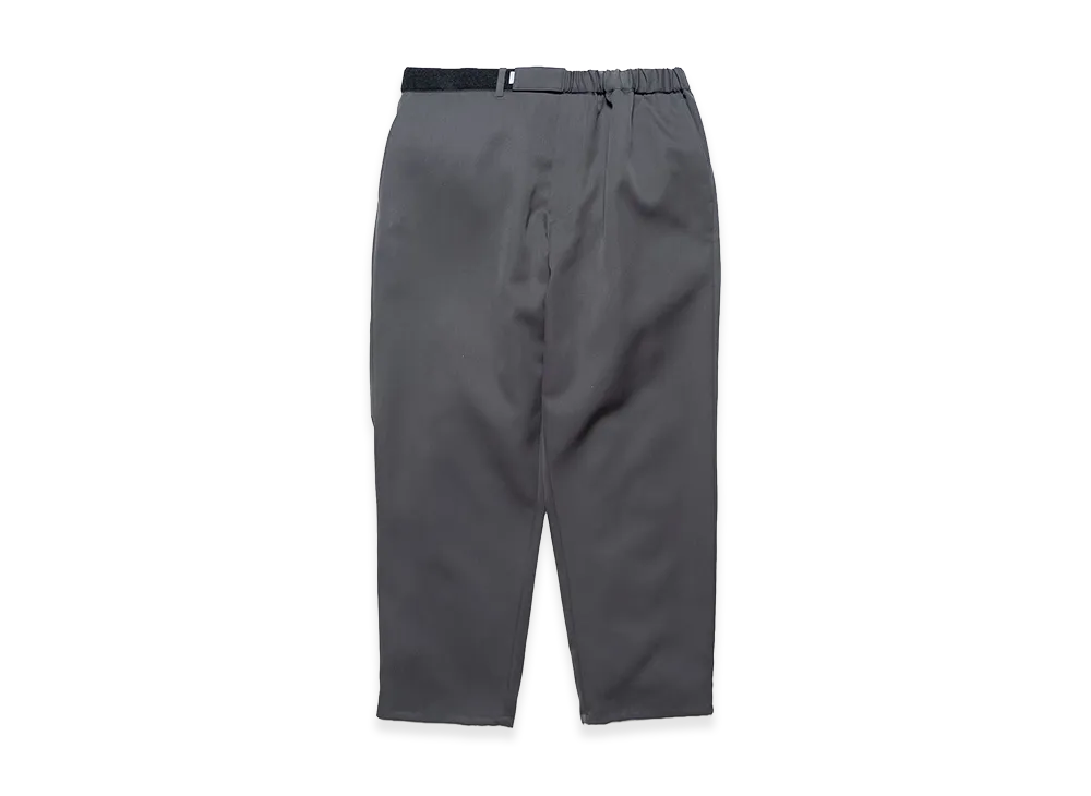 Graphpaper Scale Off Wool Wide Tapered Chef Pants "C.Grey"