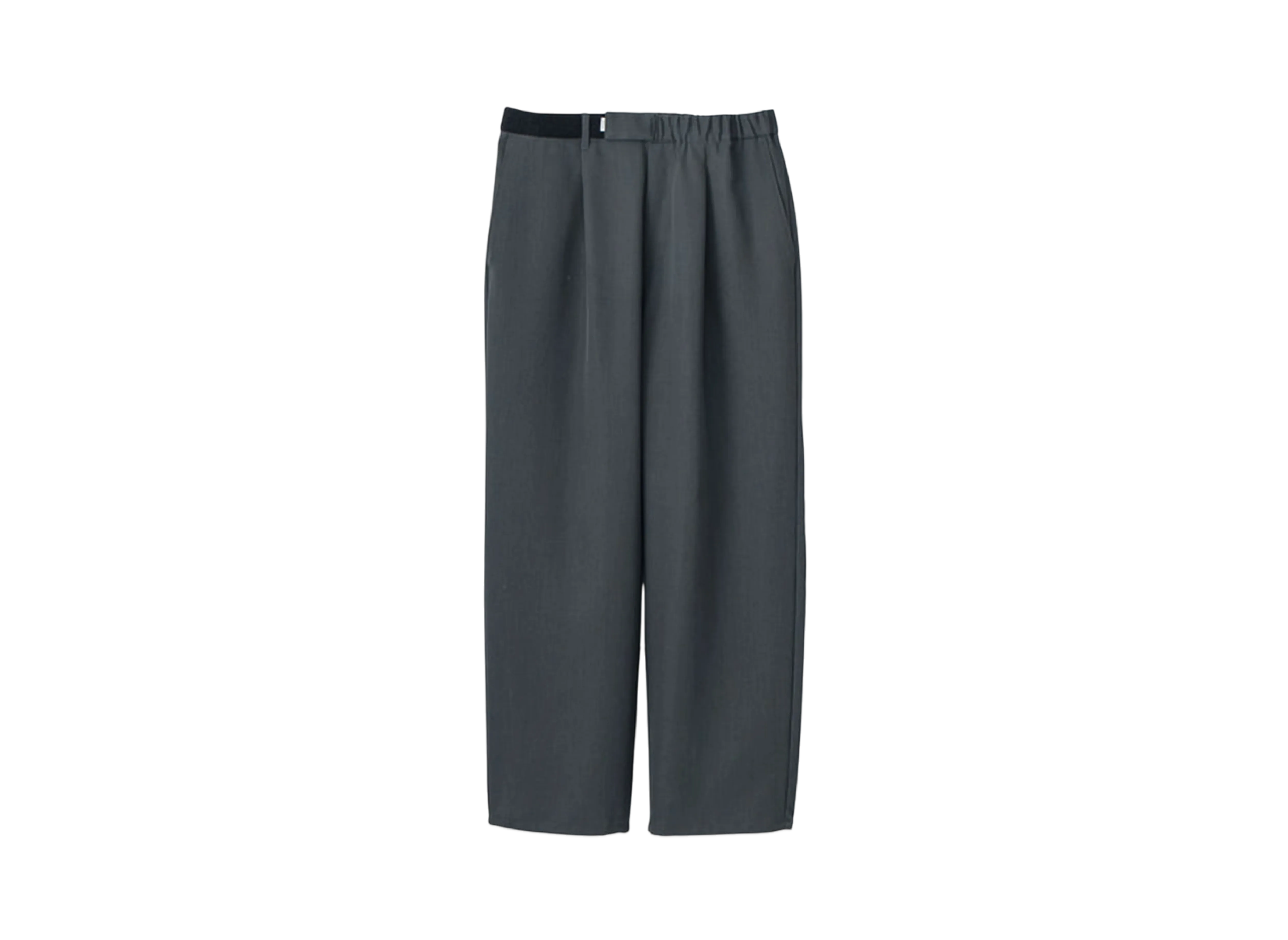 Graphpaper Scale Off Wool Wide Chef Pants "C.Grey"