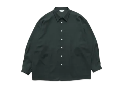 Graphpaper Side Pocket L/S Shirt "Green"
