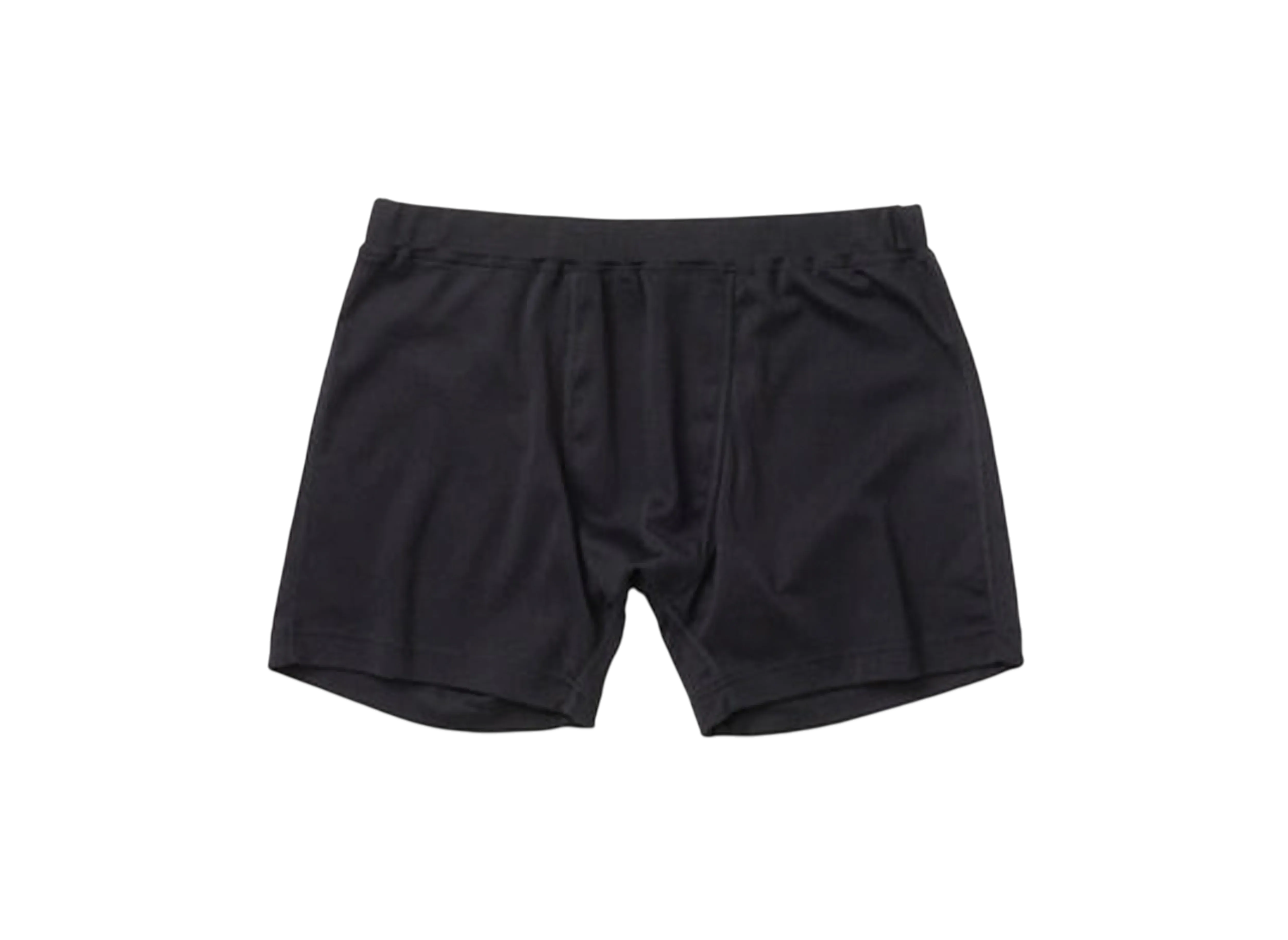 Graphpaper American Sea Island Cotton Boxer Brief "Black"