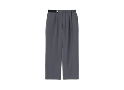 Graphpaper Compact Ponte Wide Chef Pants "C.Grey"