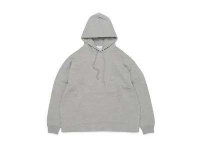 Graphpaper Wool Terry Pullover Hoodie "H.Grey"
