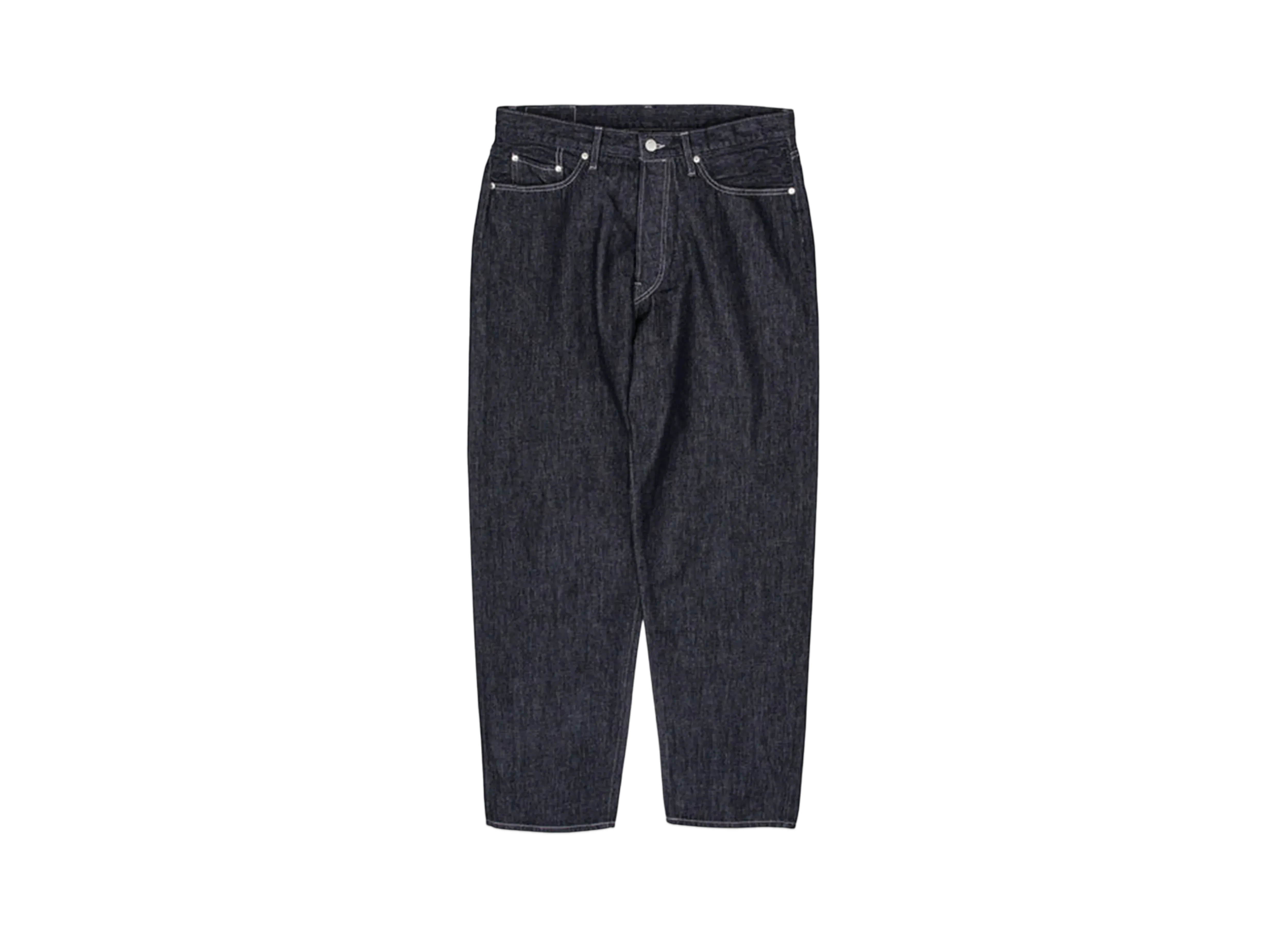 Graphpaper Colorfast Denim Five Pocket Tapered Pants "Navy"