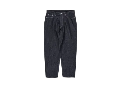 Graphpaper Colorfast Denim Five Pocket Tapered Pants "Navy"