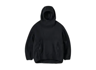Graphpaper Micro Fleece Hoodie "Black"