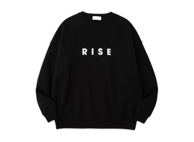 Graphpaper 0563 Rise Oversized Sweat "Black"