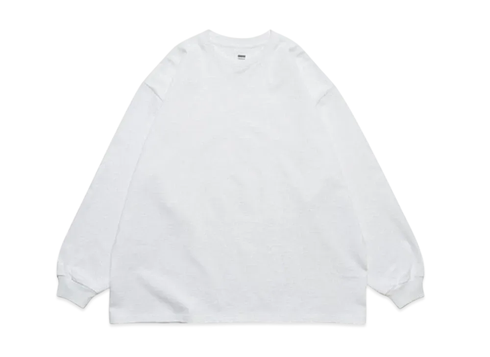 Graphpaper Heavy Weight L/S Oversized Tee "White"