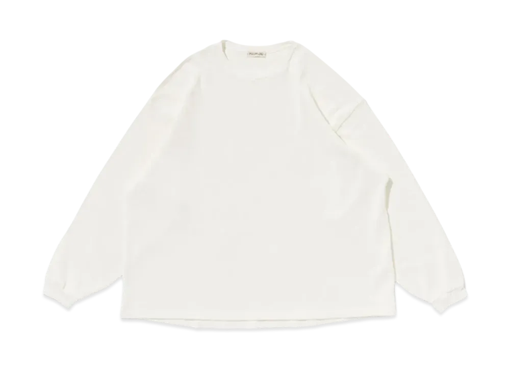 Graphpaper Oversize Longsleeve C "White"