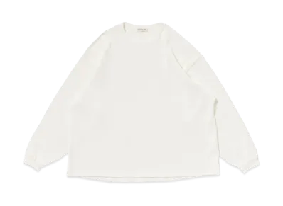Graphpaper Oversize Longsleeve C "White"