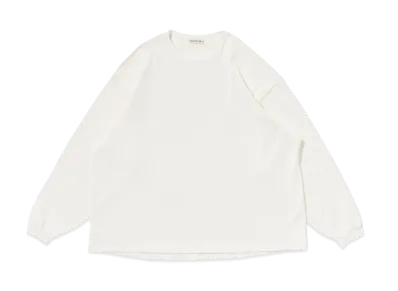 Graphpaper Oversize Longsleeve C "White"