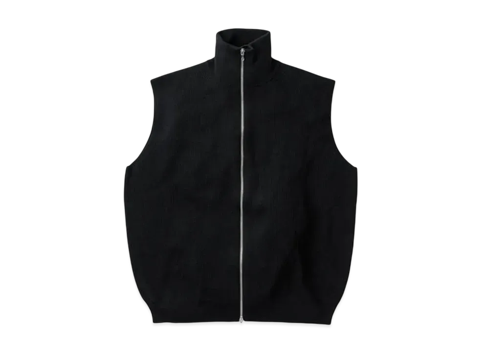 Graphpaper High Density Drivers Knit Vest "Black"