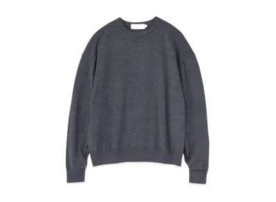 Graphpaper High Density Crew Neck Knit "Grey"
