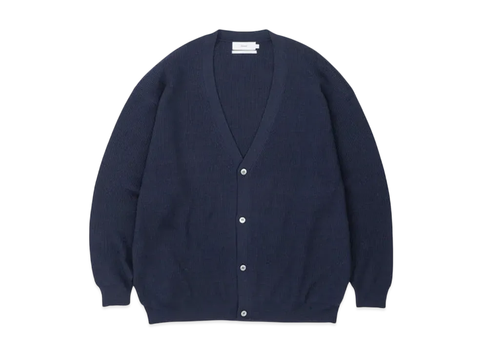Graphpaper High Density Cardigan "Navy"