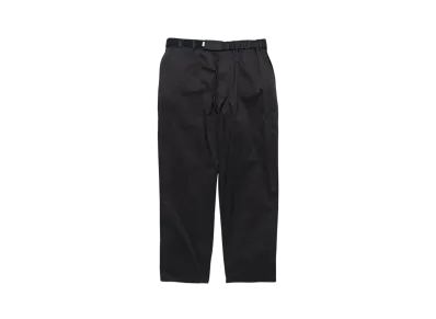 Graphpaper Solotex Twill Wide Tapered Chef Pants "Black"