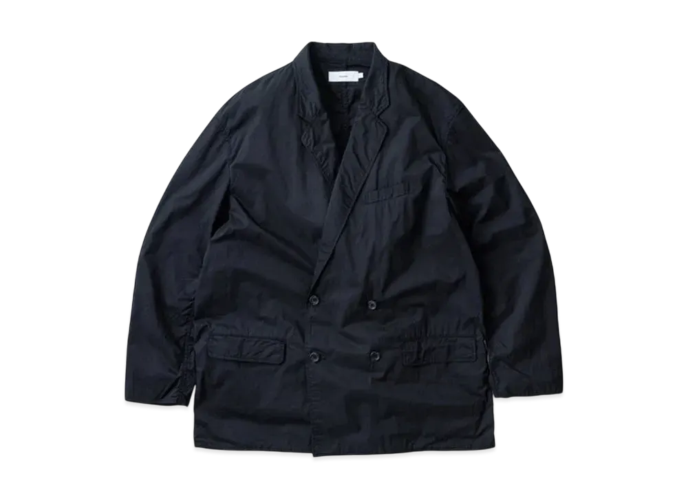 Graphpaper Garment Dyed Typewriter Oversized Double Jacket "Black"