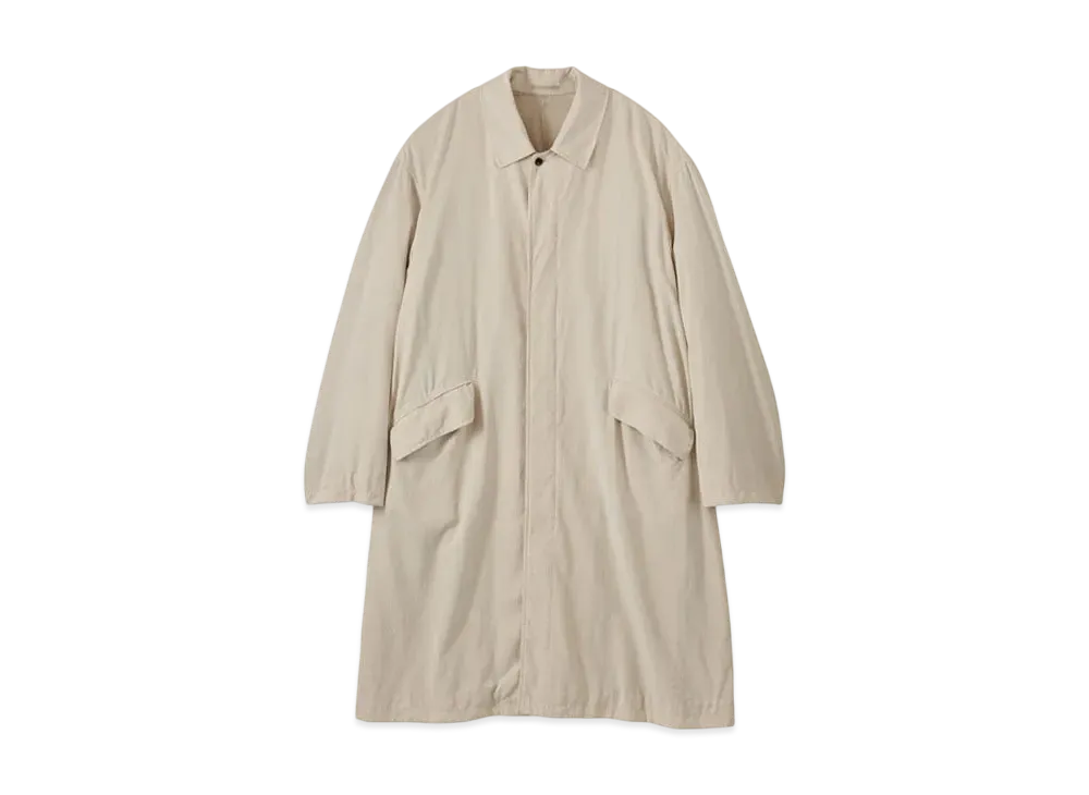 Graphpaper Boiled Wool Oversized Bal Collar Coat "Beigh"