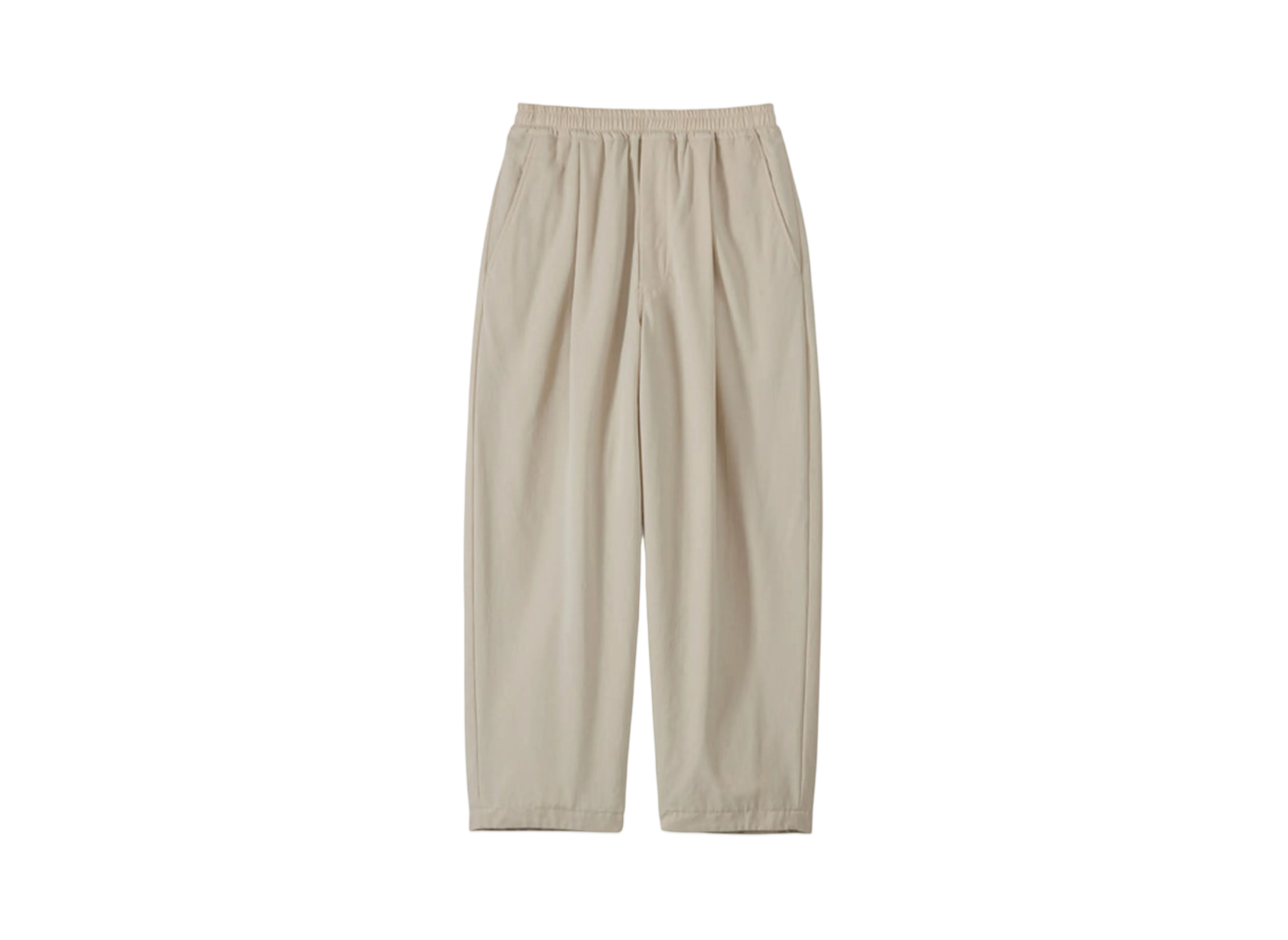 Graphpaper Boiled Wool Wide Easy Pants "Beigh"