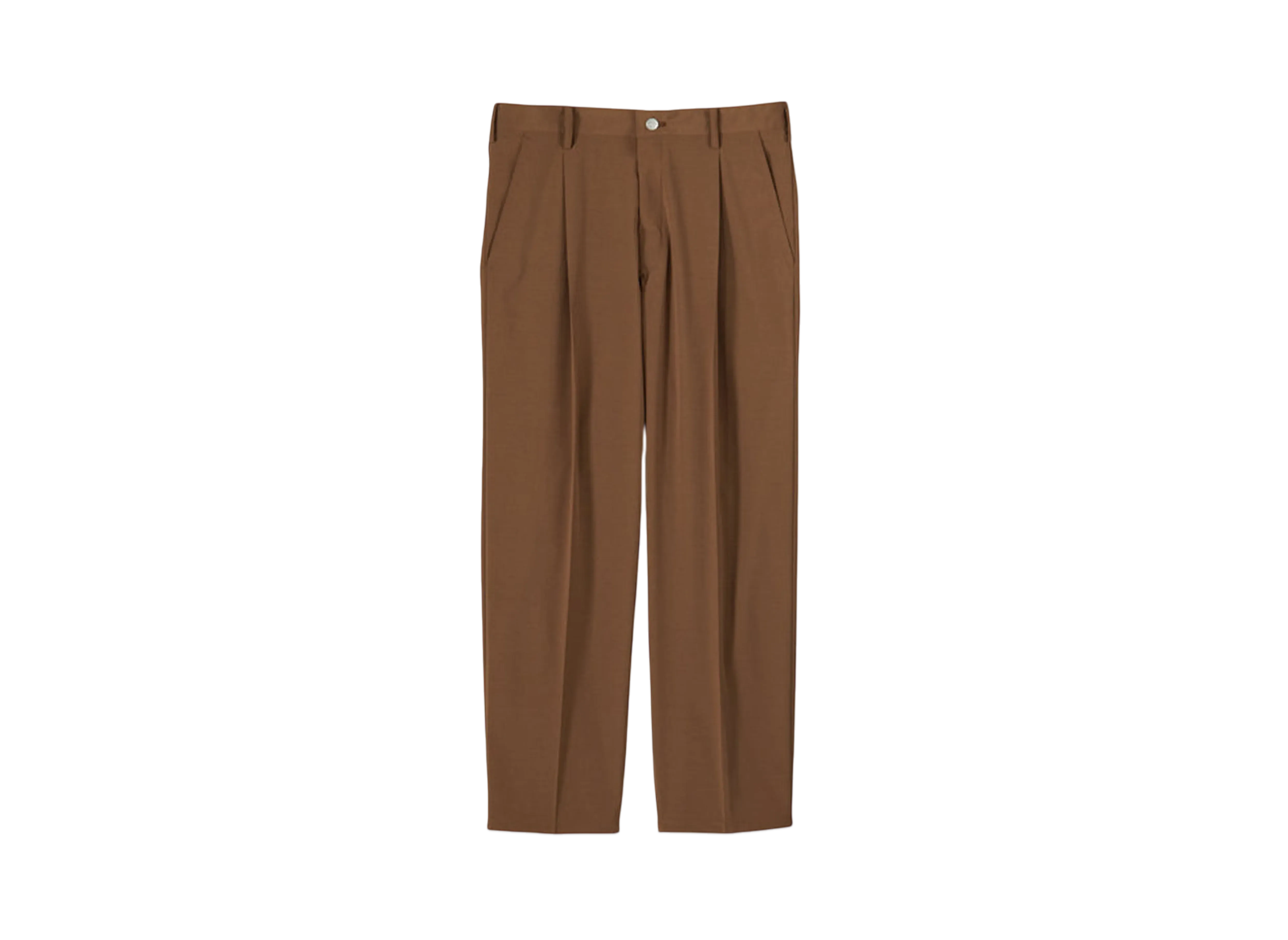 Graphpaper Semi Dull Oxford Trousers "Brown"