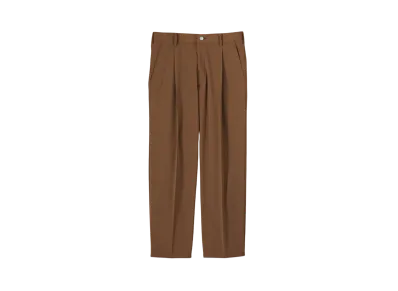 Graphpaper Semi Dull Oxford Trousers "Brown"