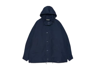 Graphpaper Hoodie Jacket "Navy/Off White"
