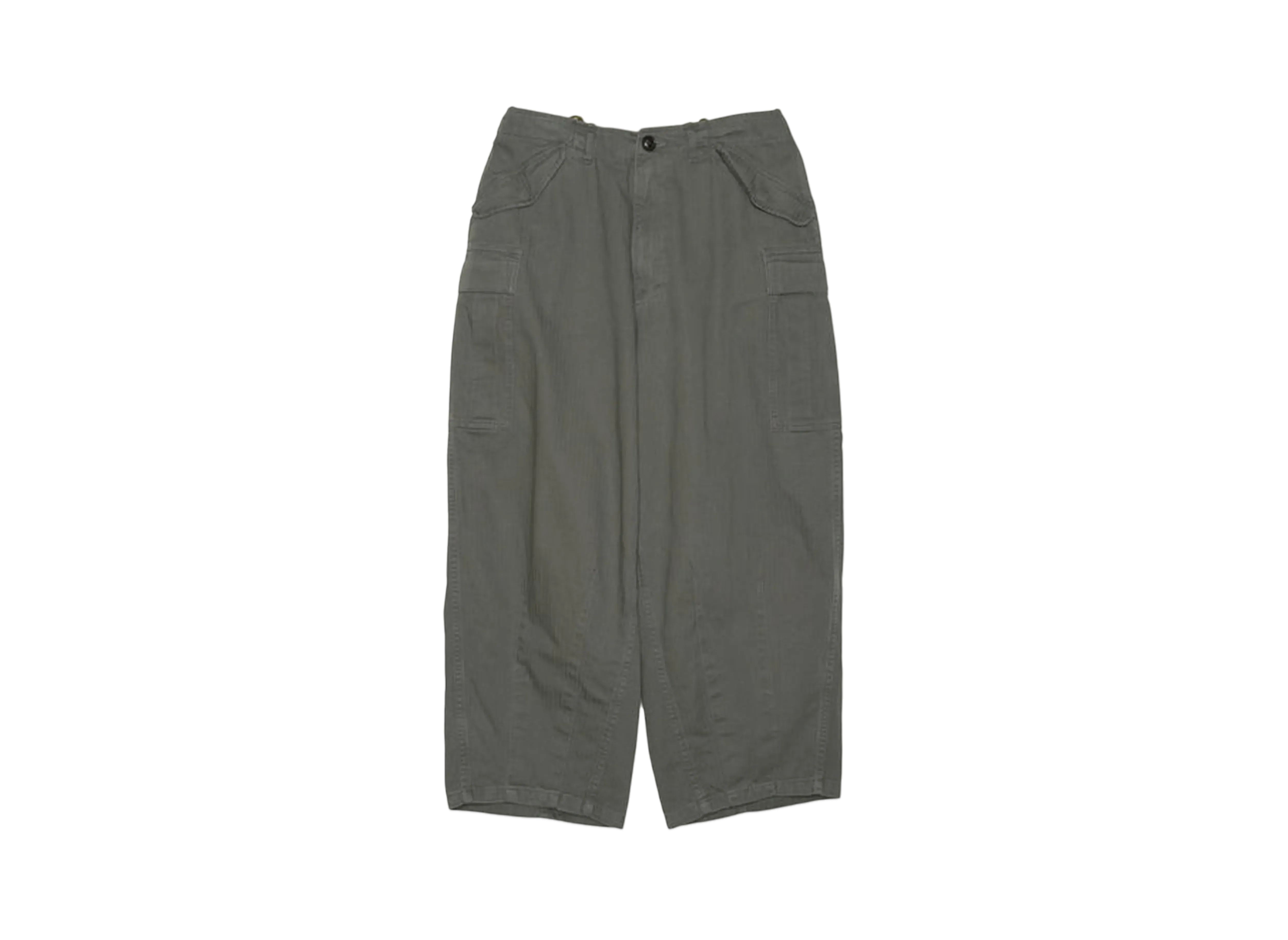 Graphpaper Nu Military Balloon Pants "Khaki"