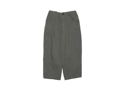 Graphpaper Nu Military Balloon Pants "Khaki"