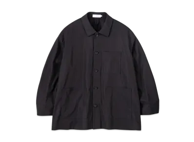 Graphpaper High Twist Gabardine Coverall Jacket "Black"