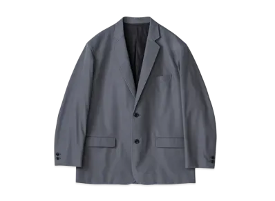 Graphpaper Wooly Cotton Twill Single Jacket "C.Grey"