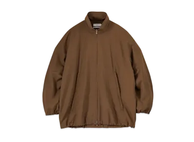 Graphpaper Tropical Wool Track Blouson "Brown"