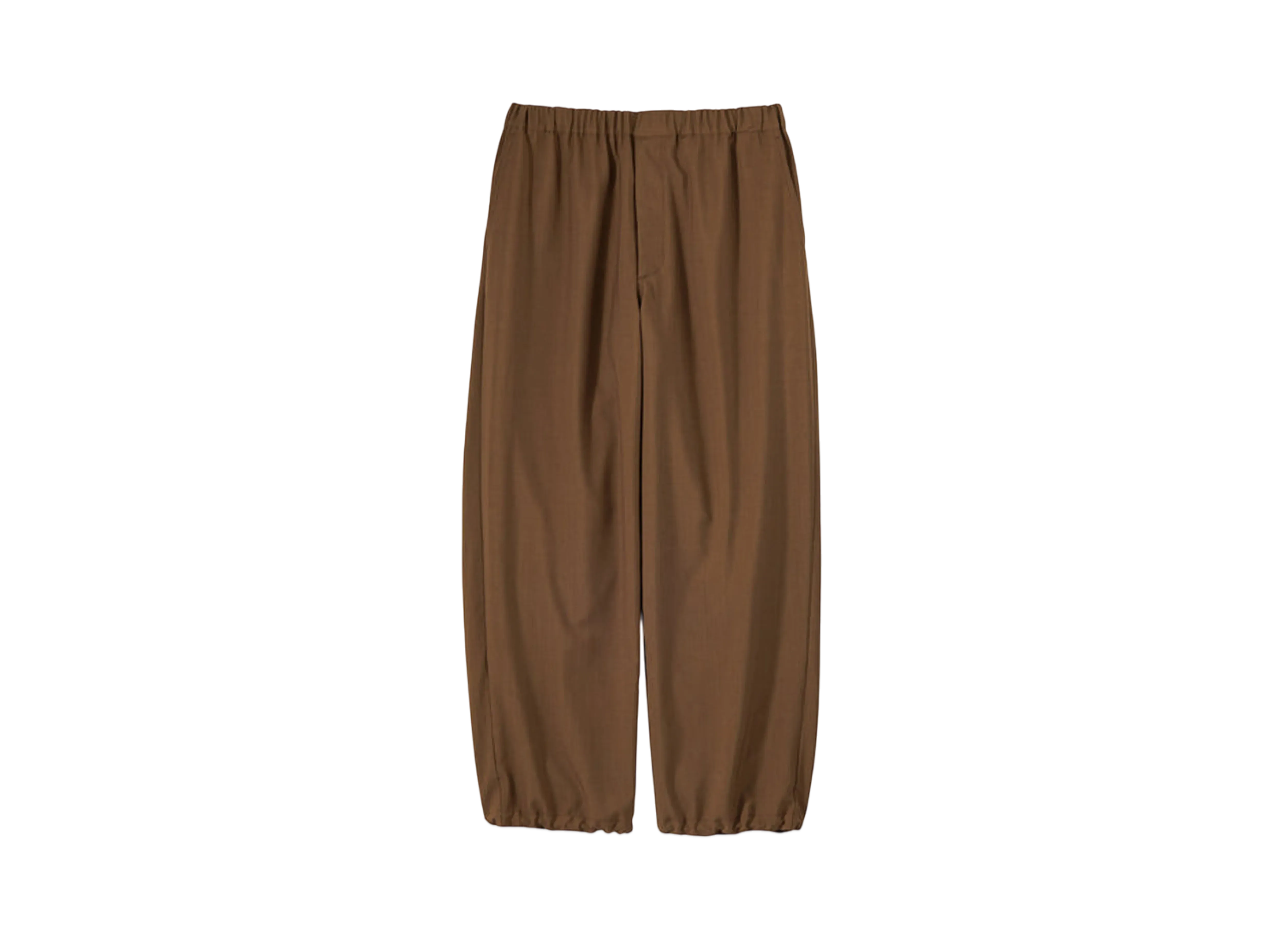 Graphpaper Tropical Wool Track Pants "Brown"