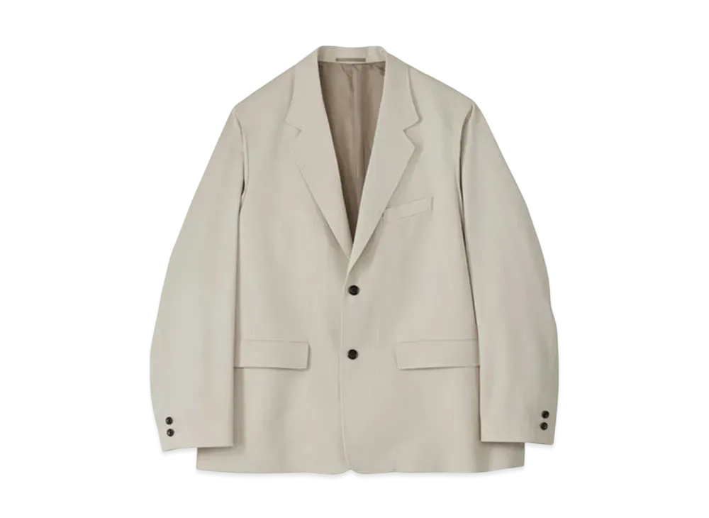 Graphpaper Techno Wool Nylon Compact Shoulder Jacket "Beigh"