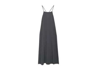 Graphpaper Pertex Equilibrium Slip Dress "Asphalt"