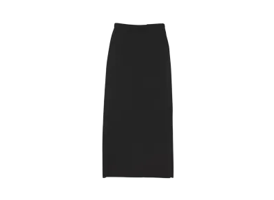 Graphpaper Pertex Equilibrium Over Length Pencil Skirt "Black"