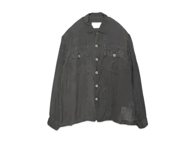 Graphpaper Utility Shirt Jacket "Sumikuro"