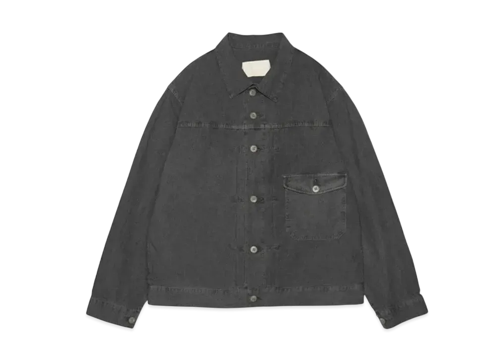 Graphpaper Type-1 Trucker Jacket "Sumikuro"