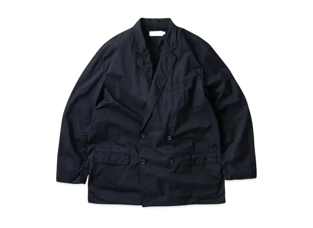 Graphpaper Garment Dyed Typewriter Oversized Double Jacket "Black"