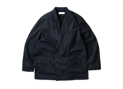Graphpaper Garment Dyed Typewriter Oversized Double Jacket "Black"