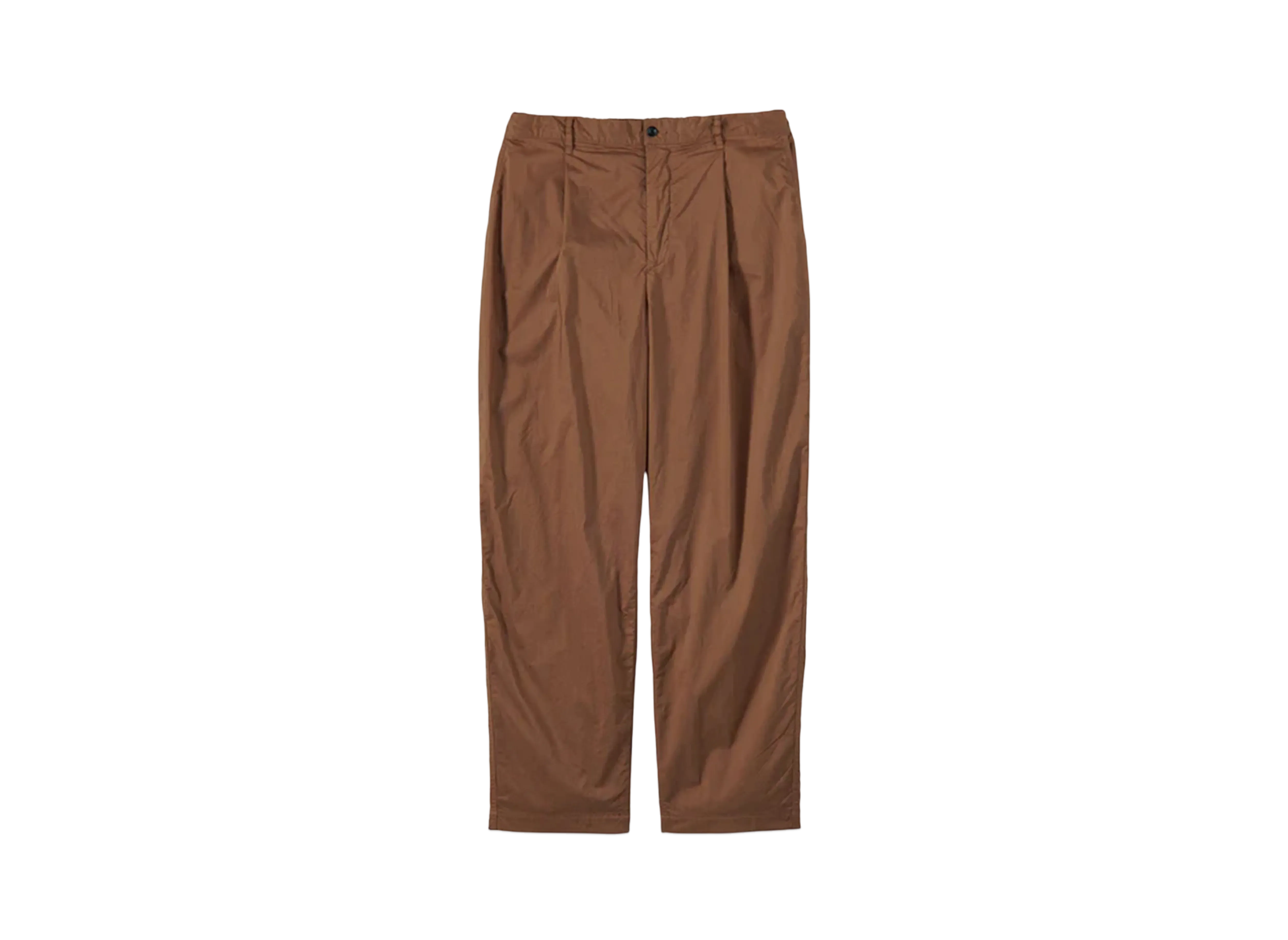 Graphpaper Garment Dyed Typewriter Oversized Slacks "Brown"